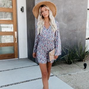 VICI Flowerbomb Drape Romper